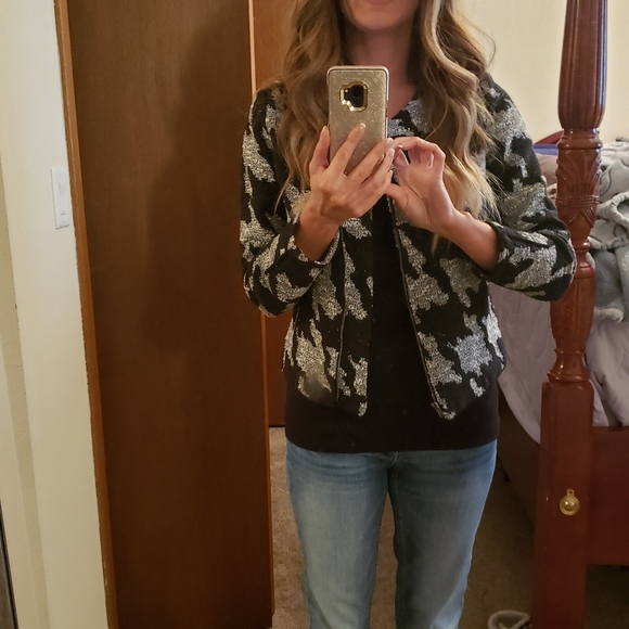 Anthropologie Houndstooth Jacket - Picture 7 of 15